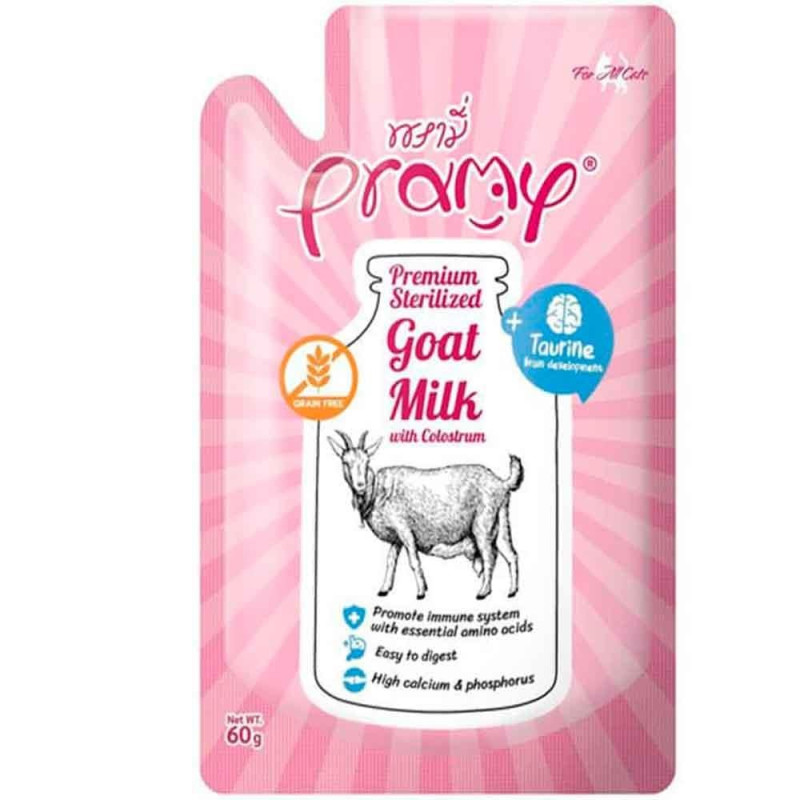 PRAMY YAVRU KEDİLER İÇİN KEÇİ SÜTÜ 60 GR